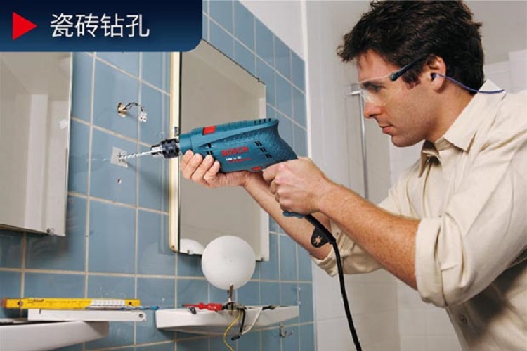 墙上瓷砖打孔用哪种电钻(在墙上瓷砖上用电钻打眼有什么技巧吗) 墙上瓷砖打孔用哪种电钻(在墙上瓷砖上用电钻打眼有什么技巧吗)